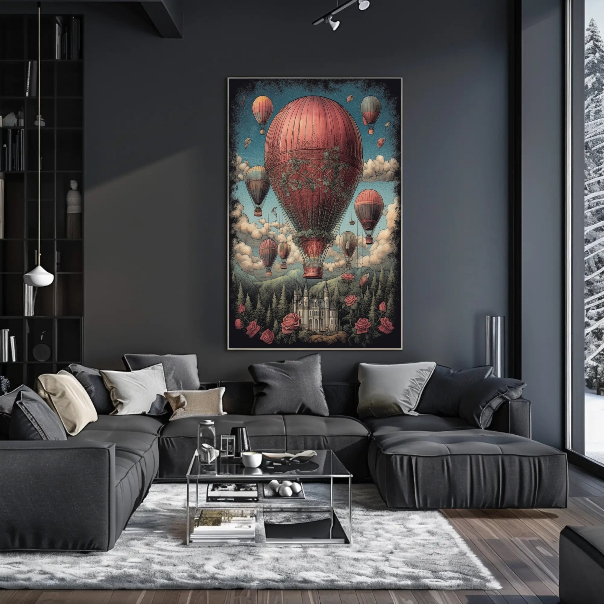 Enchanted Balloon Voyage Poster
