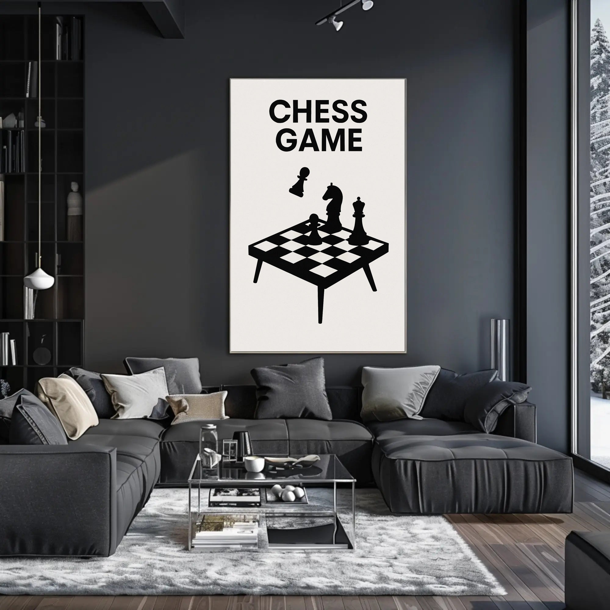 Chess Game Poster PosterGoat