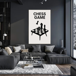 Chess Game Poster PosterGoat