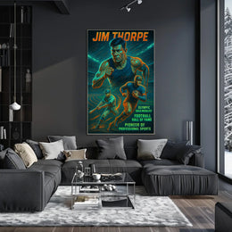 Jim Thorpe A Legacy of Athletic Excellence Poster