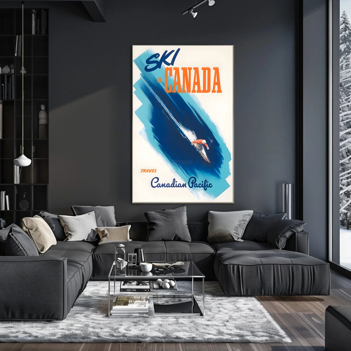 Ski in Canada Poster