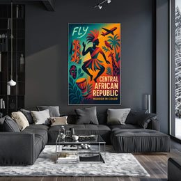Fly to the Central African Republic Poster
