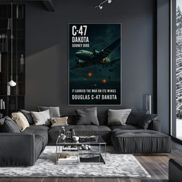 Douglas C-47 Dakota The Gooney Bird Poster
