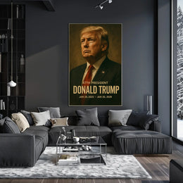 Donald Trump Visionary of the Future Poster