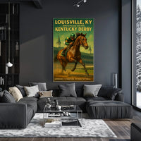 Louisville, KY Birthplace of the Kentucky Derby Poster