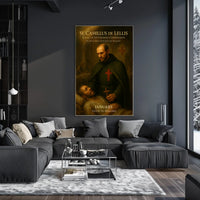 St. Camillus de Lellis Patron of the Sick and Hospitals Poster