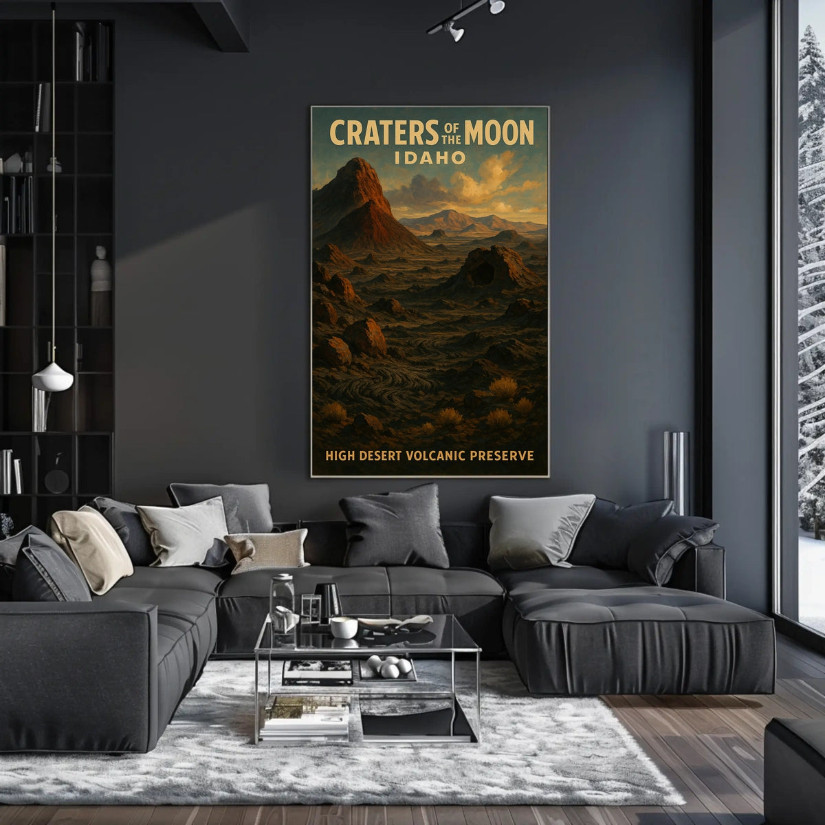Craters Of The Moon Idaho Poster