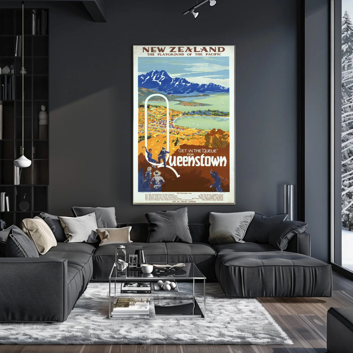 New Zealand The Playground Of The Poster