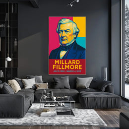 Millard Fillmore 13Th President Poster