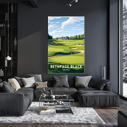 Bethpage Black Golf Course Sports Poster