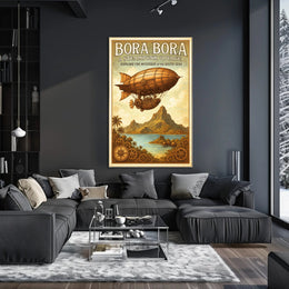 Bora Bora  A Steampunk Voyage Poster PosterGoat