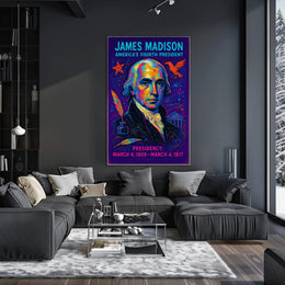 James Madison 4Th President Poster