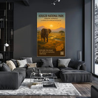 Kruger National Park Scenic Poster Wall Art