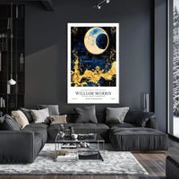 William Morris Cotton Prints Exhibition Poster