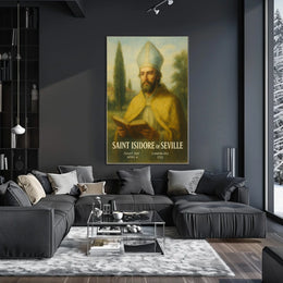 Saint Isidore Of Seville Poster