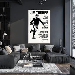 Celebrating Jim Thorpe A Legendary Athlete Jim Thorpe Poster
