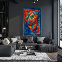Vibrant Tropical Escape Poster