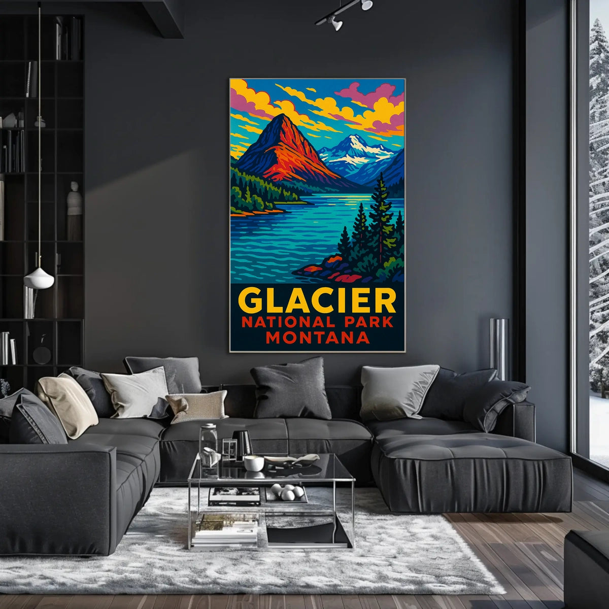 Glacier National Park, Montana Poster