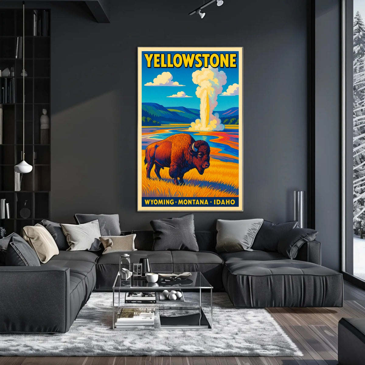 Yellowstone National Park Poster