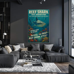 Reef Shark Guardians of the Shallow Reefs Poster