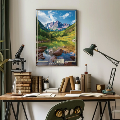 Colorado Vintage Poster