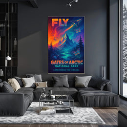 Experience the Unreal: Gates of the Arctic National Park Poster