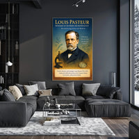 Louis Pasteur Pioneer of Modern Microbiology Poster PosterGoat