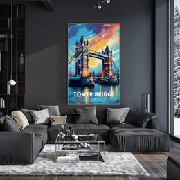 Tower Bridge Dreamscape London Urban or Cityscape Poster