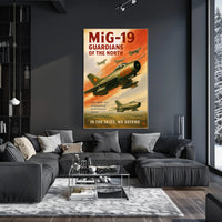 Guardians of the North MiG-19 Tribute Poster