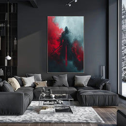 The Enigmatic Warrior Poster PosterGoat