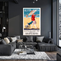 Ulster For Health Tourism Promotion Poster