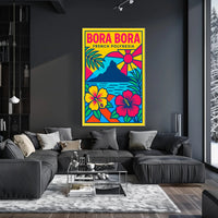Bora Bora French Polynesia Poster PosterGoat
