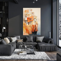 Cliffside Architecture Poster