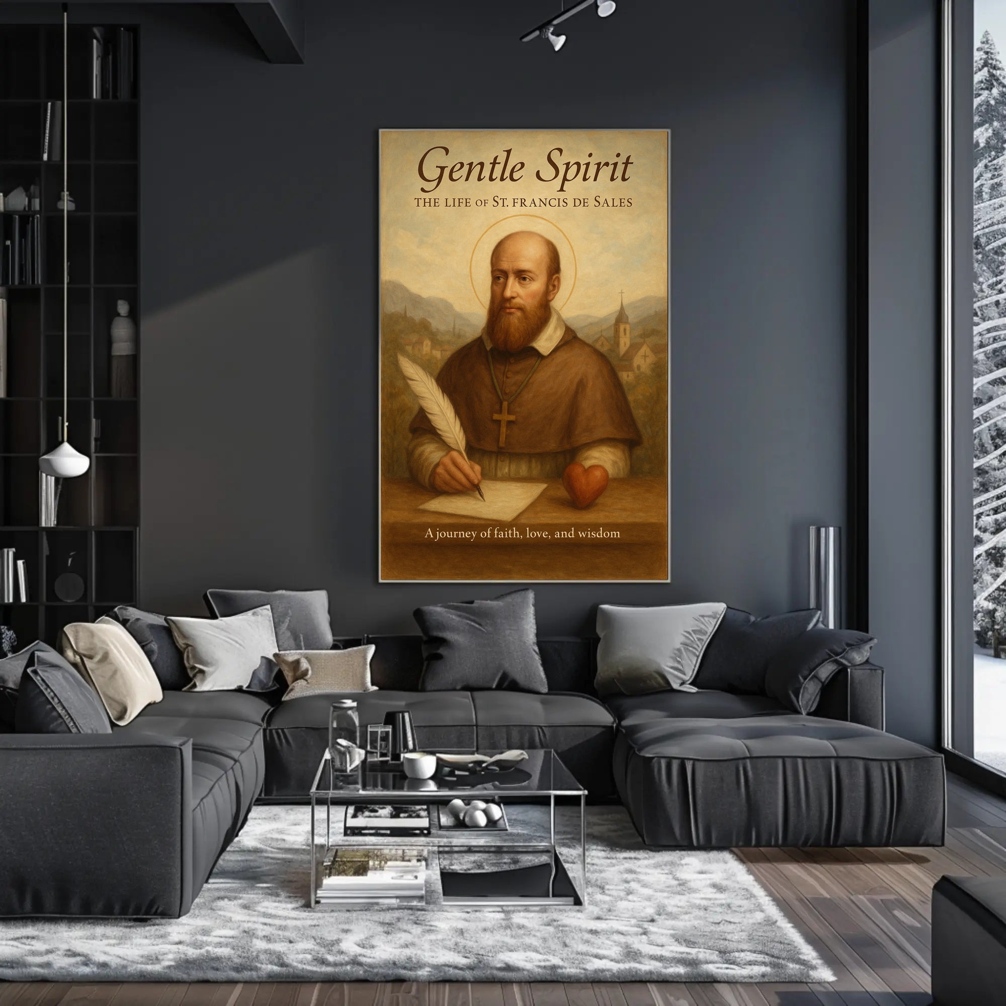 Gentle Spirit: St. Francis de Sales Heritage Poster