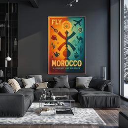 Fly Morocco A Journey Like No Other Poster