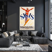 Delacroixriche Winter Sports Poster