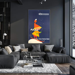 Winter Adventures In Berner Oberland Poster
