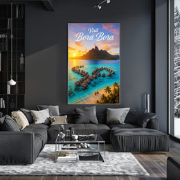Discover Bora Bora Poster