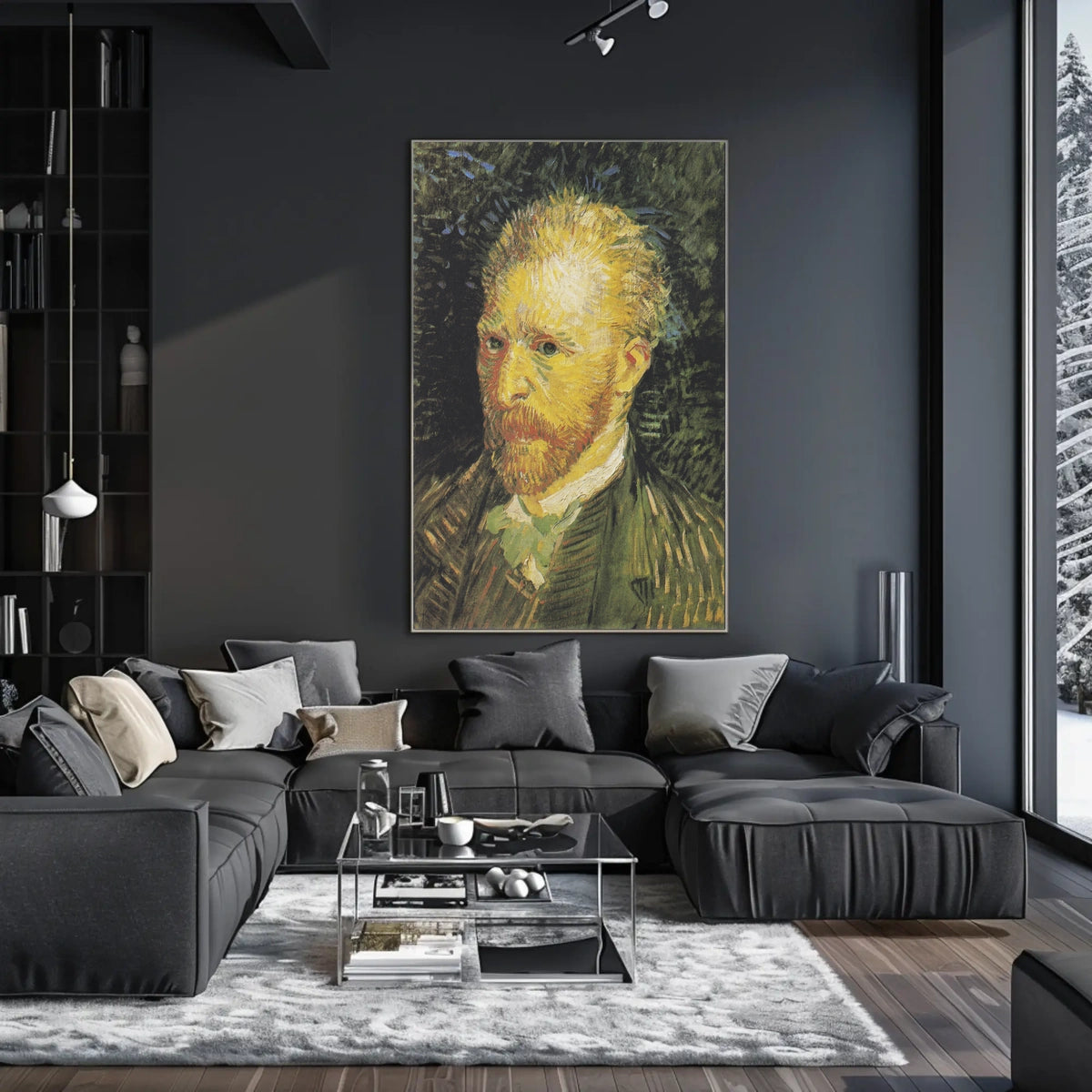 Vibrant Self-Portrait Poster