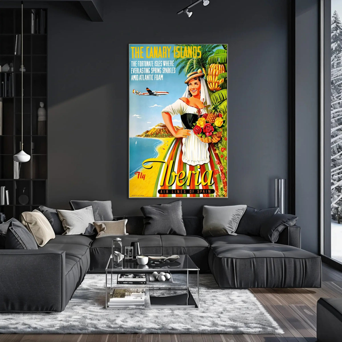 Discover The Canary Islands Poster