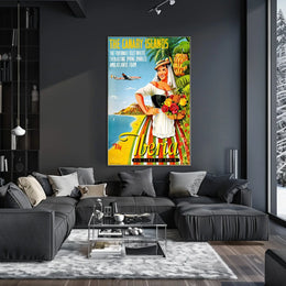 Discover The Canary Islands Poster