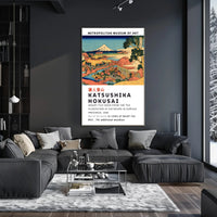 Mount Fuji from the Tea Plantation Katsushika Hokusai Poster