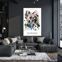 Kandinsky Bauhaus Lithograph 1922 Poster