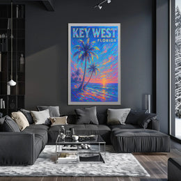 Key West, Florida Sunset Poster