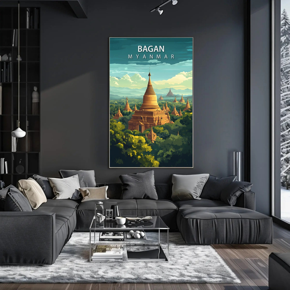 Bagan, Myanmar Poster
