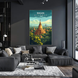 Bagan, Myanmar Poster