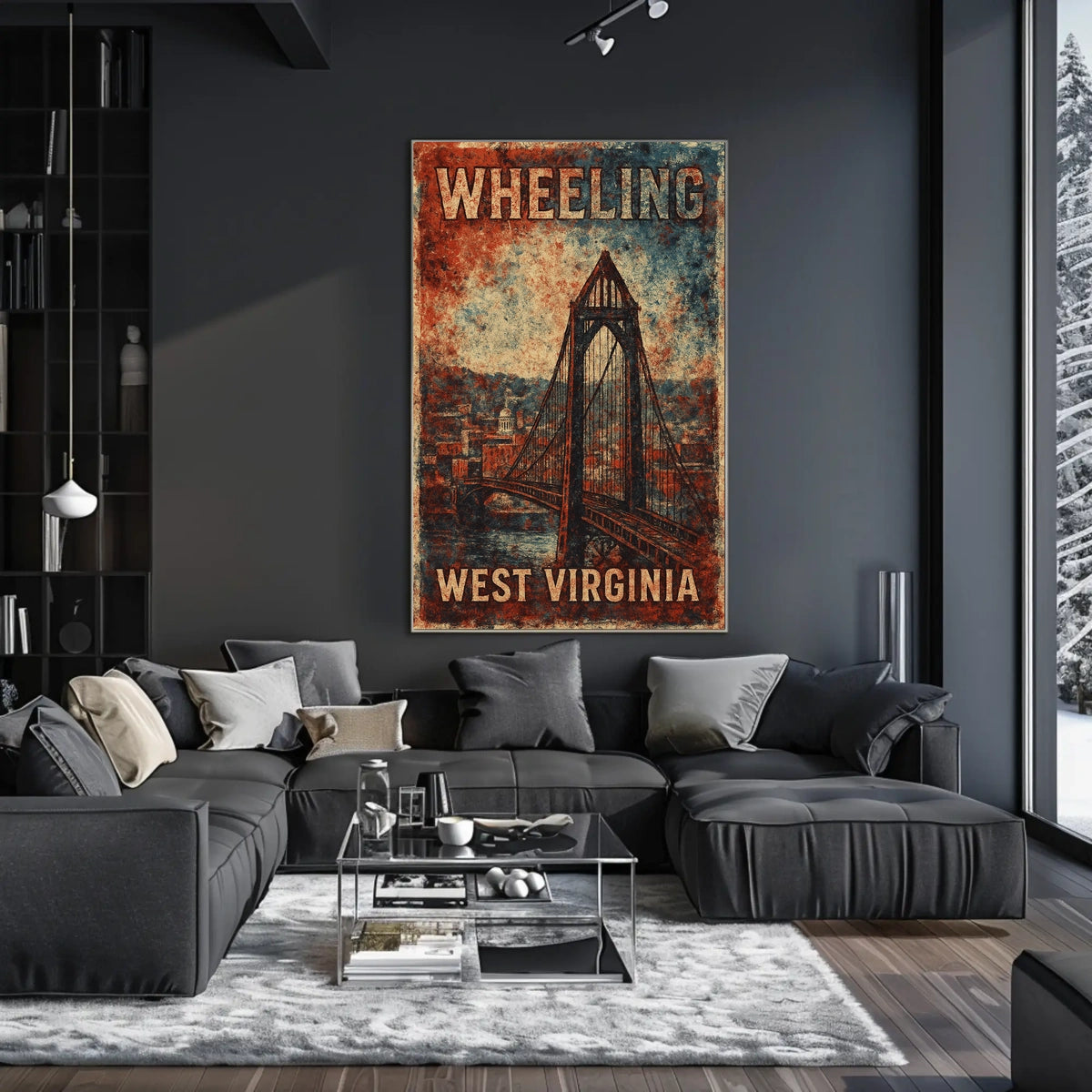 Wheeling, West Virginia Poster