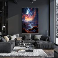 Cosmic Landscape Poster PosterGoat