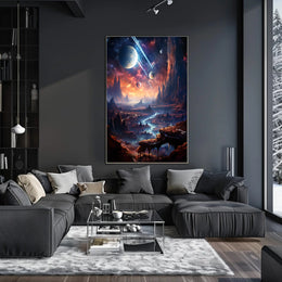 Cosmic Landscape Poster PosterGoat