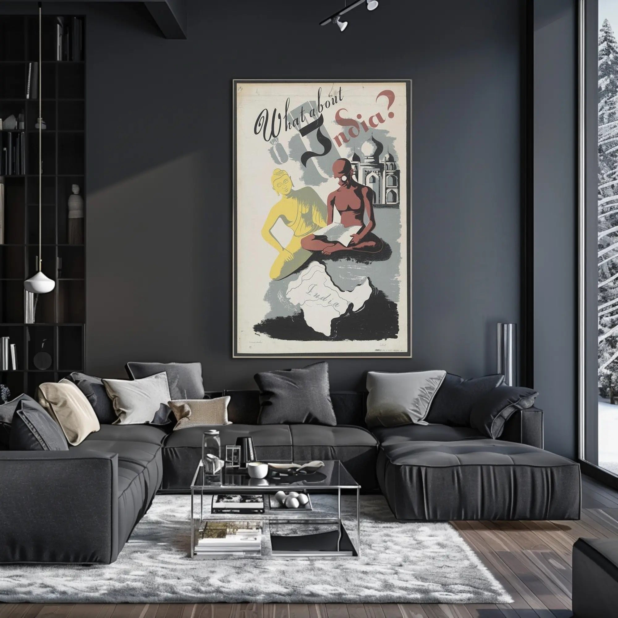 What About India? Poster PosterGoat